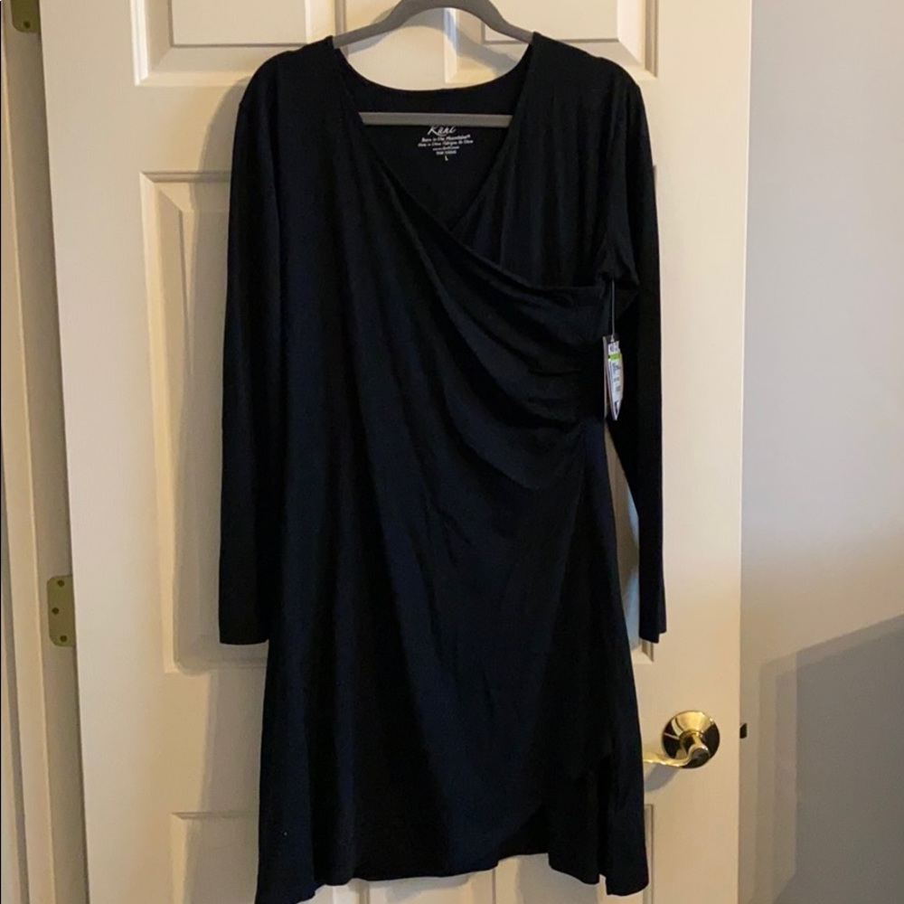 NWT Kuhl Vienna Dress Raven black large